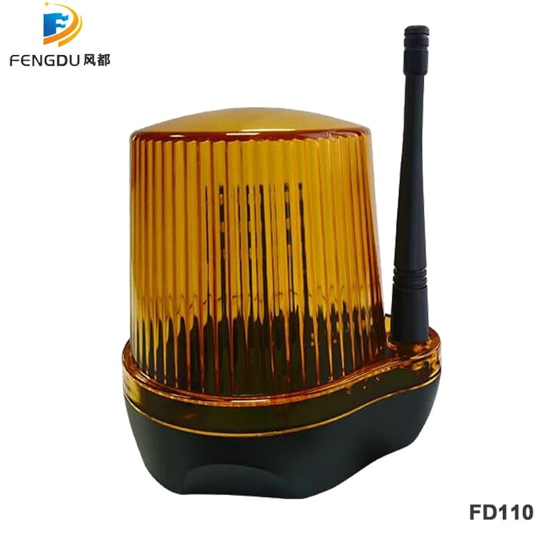 Lampe d'alarme Flash LED AC/DC 24V 230VAC, pour ouvre-porte coulissant/porte de barrière