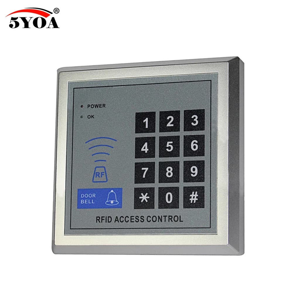 Système de contrôle d'accès RFID de sécurité pour porte d'entrée, qualité 5YOA