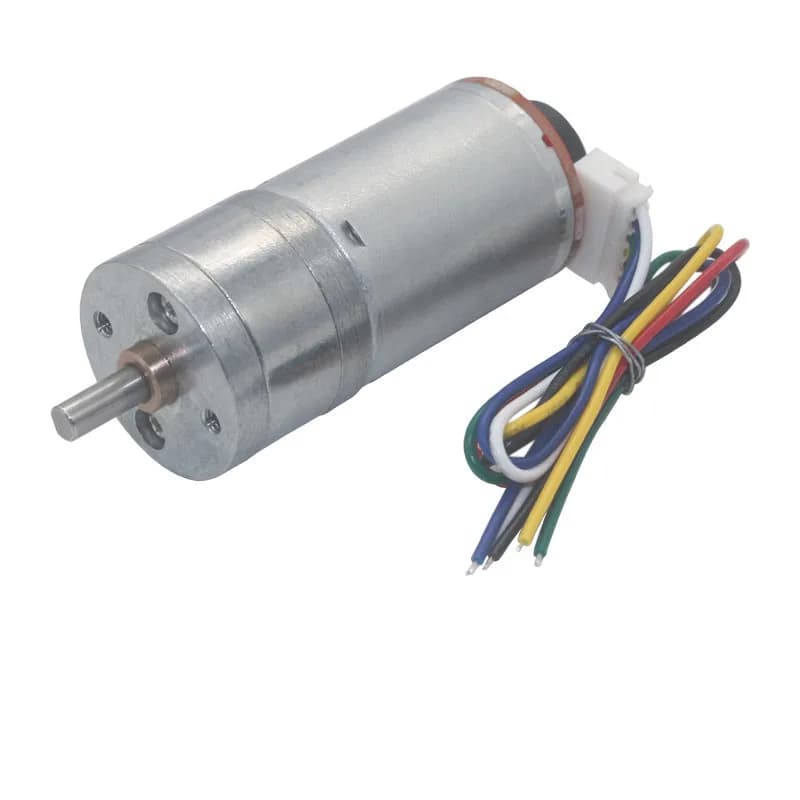 Moteur électrique à couple élevé, moteur à engrenages à courant continu avec impression, 6V, 12V, 24