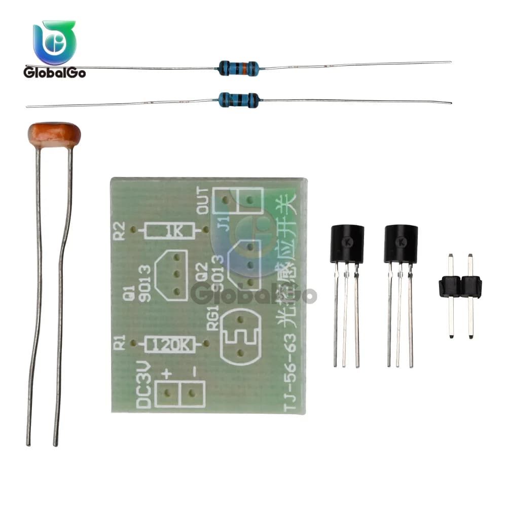 Interrupteur à capteur de contrôle de la lumière Photoswitch, Kit de bricolage, Module de commutatio