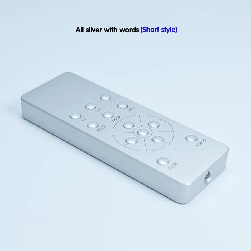 DYKB-Télécommande universelle en alliage d'aluminium, télécommande d'apprentissage infrarouge, audio