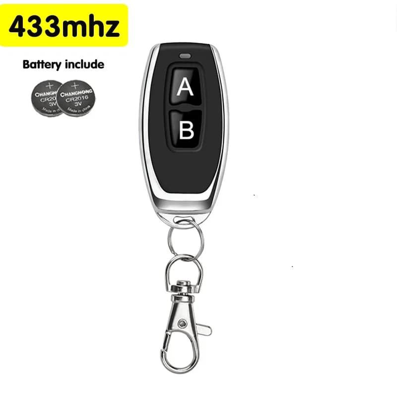 Récepteur de porte 300-868MHz AC DC 9-30V télécommande universelle récepteur de porte de Garage 2 ca