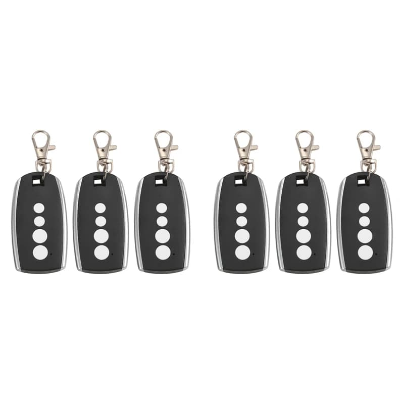 6X pour KING GATES STYLO2K télécommande de porte de Garage 433.92Mhz Code roulant porte télécommande