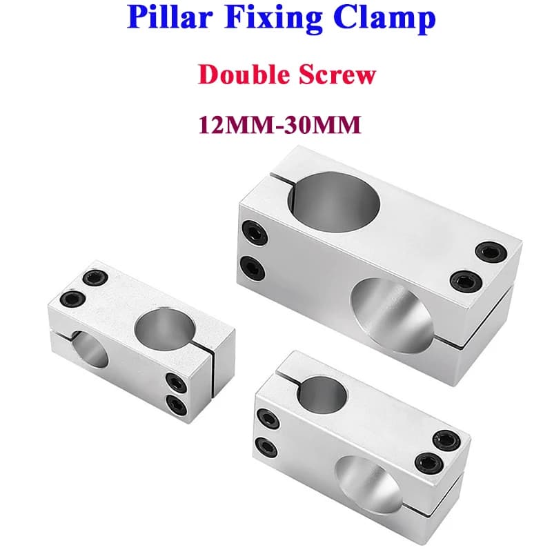 Pince de fixation de pilier, fixation verticale à diamètre fixe, alliage d'aluminium, axe optique, b