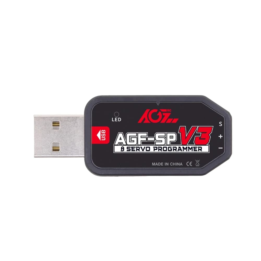Carte AGF-SPV3 de programme d'USB d'AGFrc utilisée à sœur les paramètres du servo programmable d'AGF