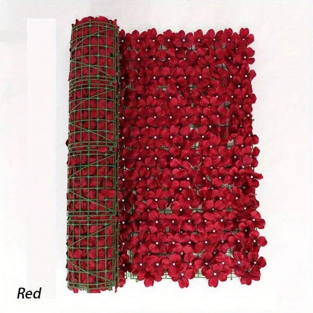 Rouleau de clôture de haie artificielle, treillis d'écran de lierre synthétique pour balcon, Patio, 