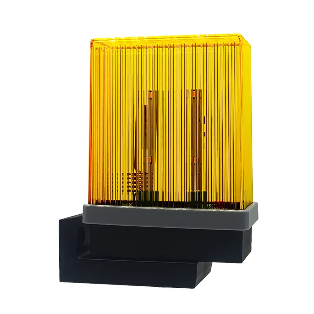 Lampe Flash clignotante 12V-265V AC/DC, pour ouvre-porte automatique, extérieur, étanche, montage mu