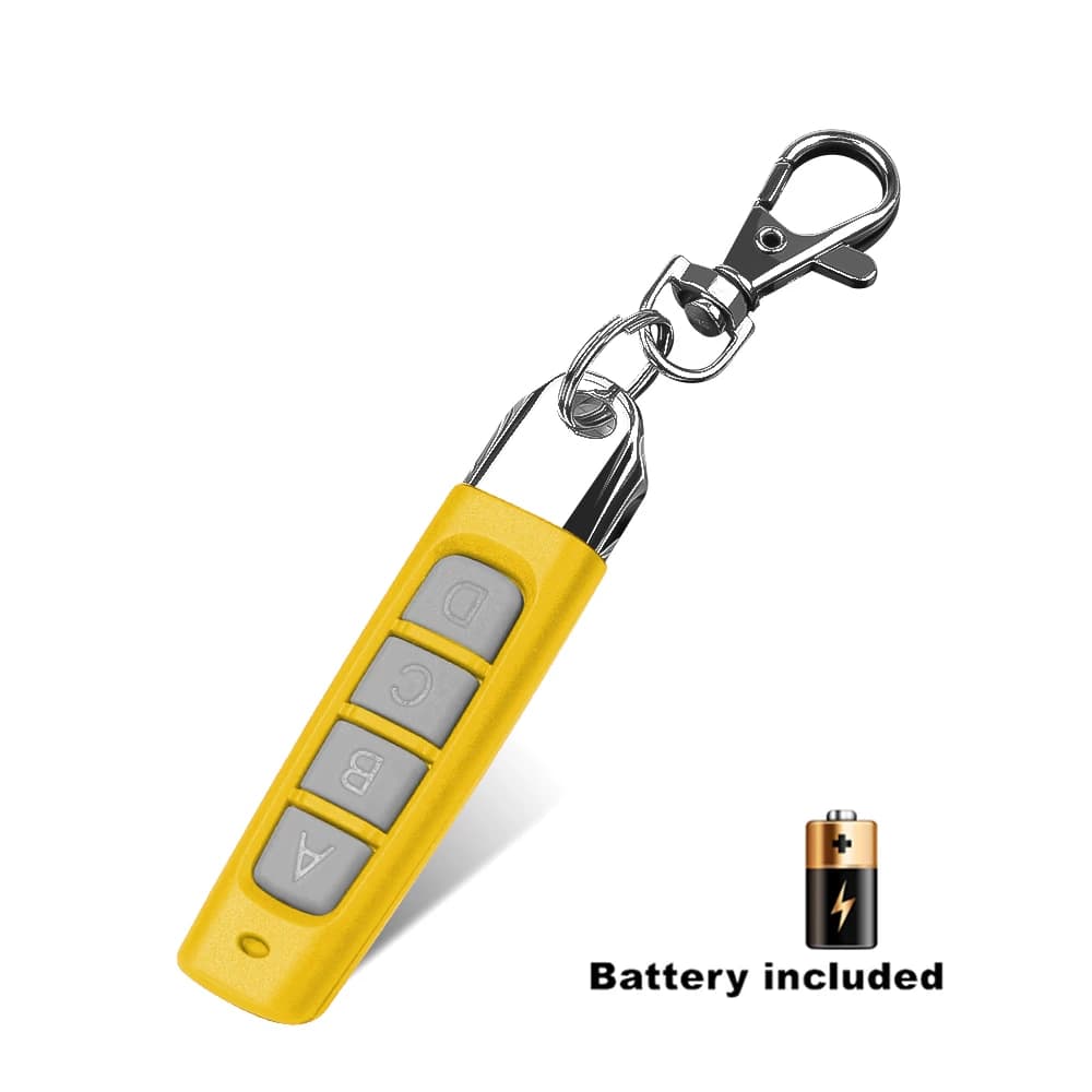 Ouvre-porte de Garage électrique, télécommande sans fil 433MHz, contrôleur d'apprentissage, duplicat