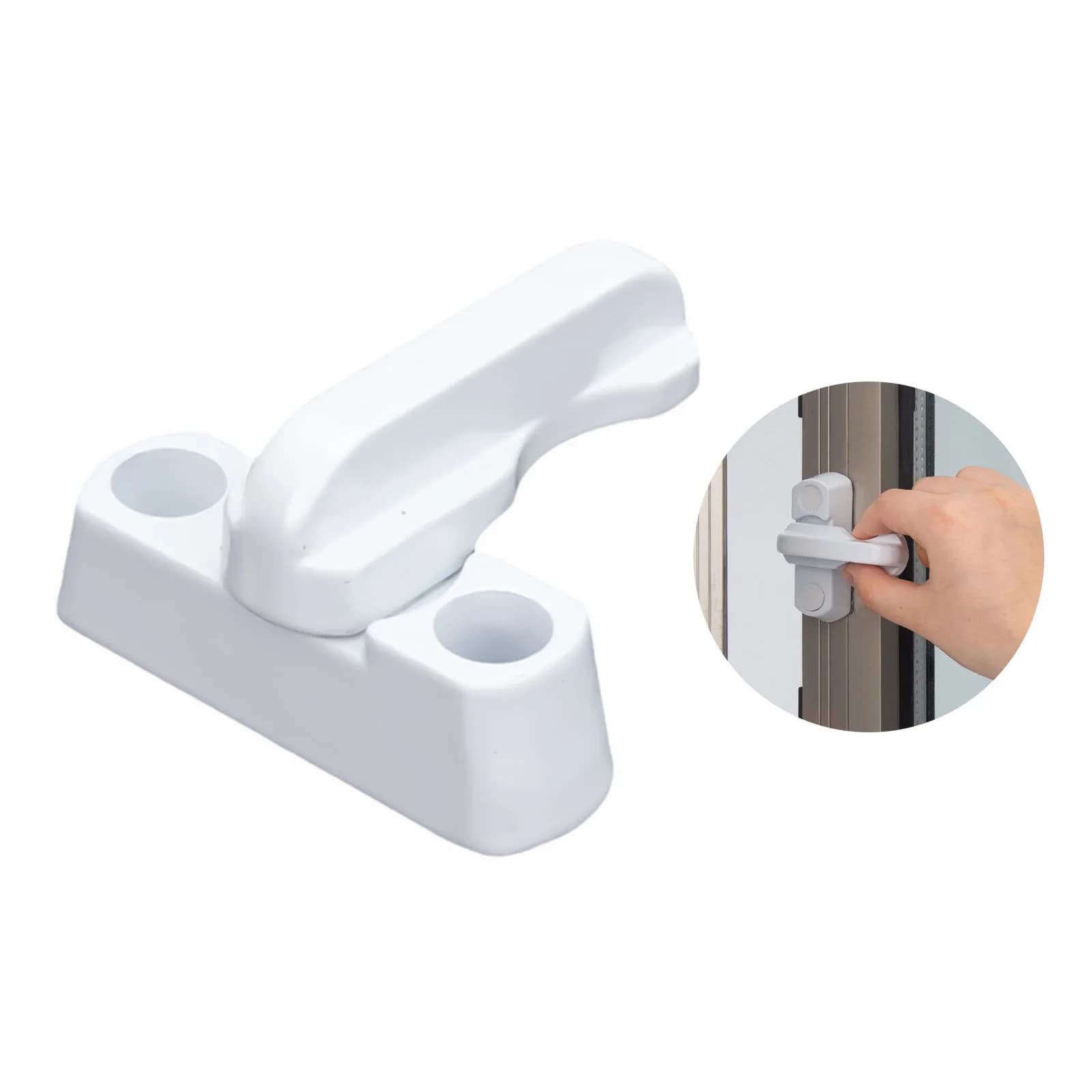 Serrure de fenêtre et de porte de type T pour PVC et alliage d'aluminium, accessoire de sécurité pou