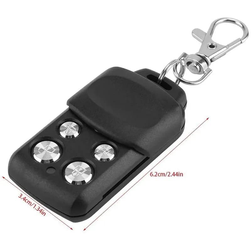 Récepteur de porte de garage à 2 canaux, contrôleur d'ouverture de portail, code roulant, 12V/24V AC