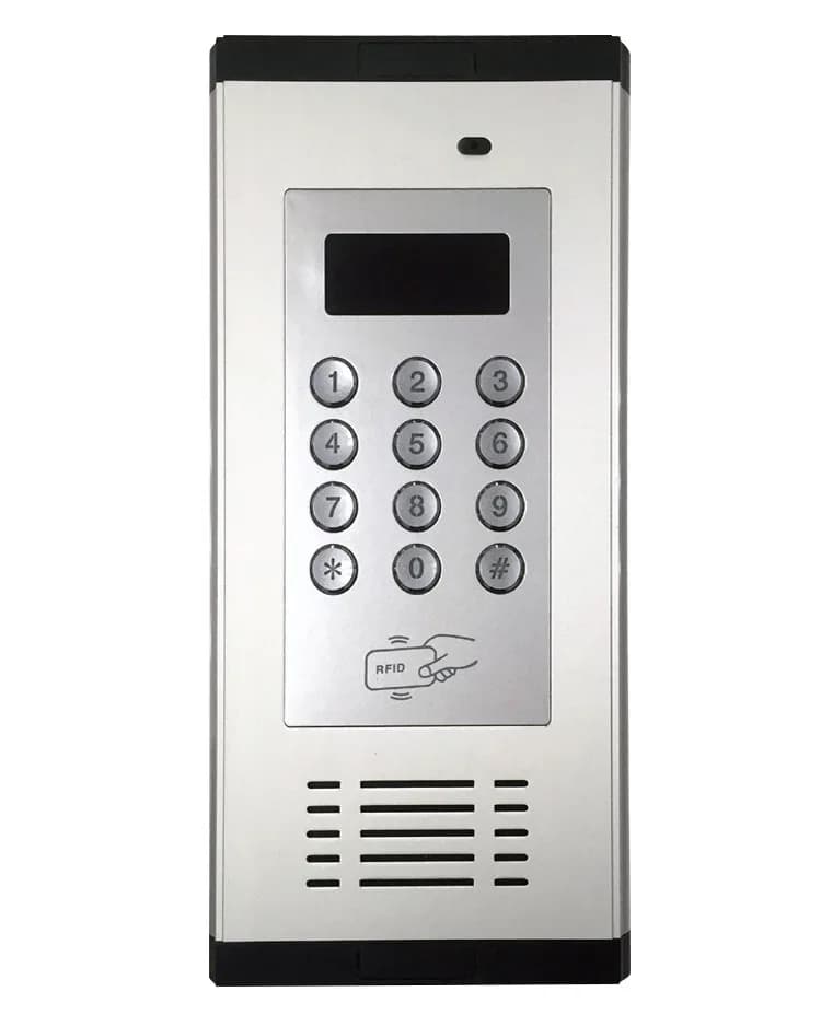 Interphone de porte GSM 4G, avec clavier de contrôle d'accès rétroéclairé, ouverture à distance par 