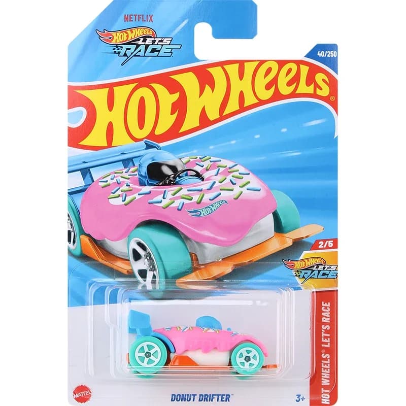 Hot Wheels 2025B modèle de voiture Let's Race 1/64 Van Audi Fiat Mazda pick-up DMC Proton Ford Musta