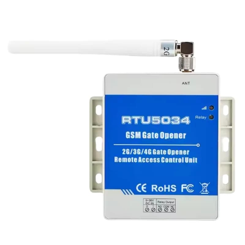 Ouvre-porte de téléphone portable RTU5034 2G GSM, commutateur de relais, contrôle d'accès à distance