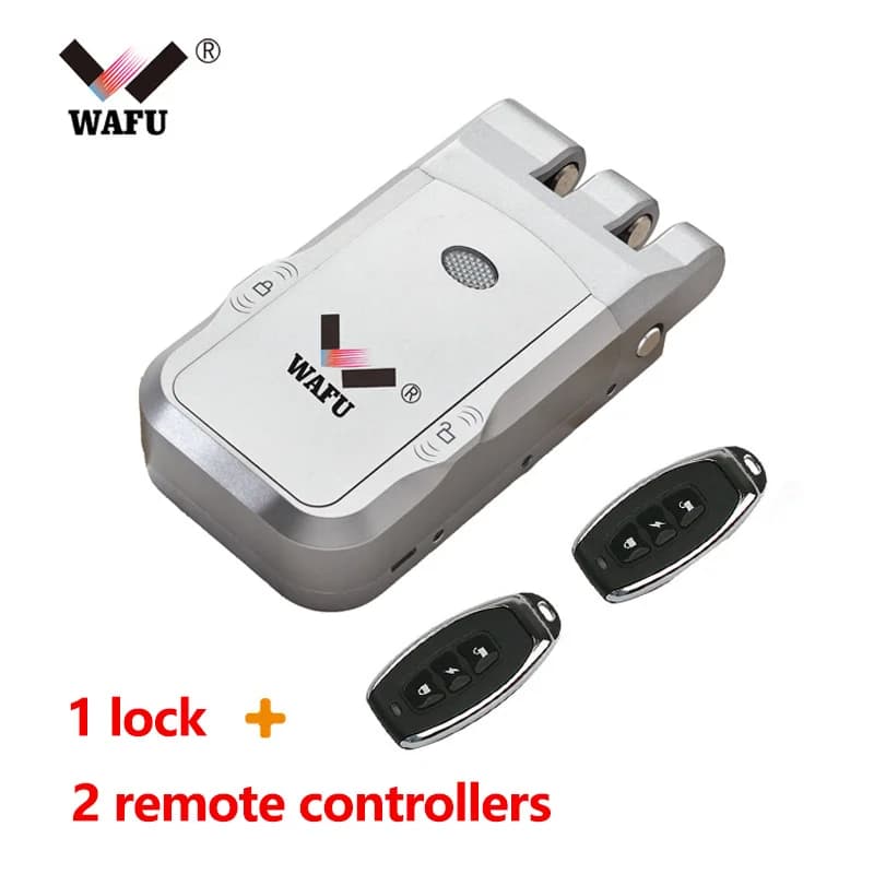WAFU 026 télécommande d'empreintes digitales téléphone Tuya Wifi BT serrure mot de passe serrures in