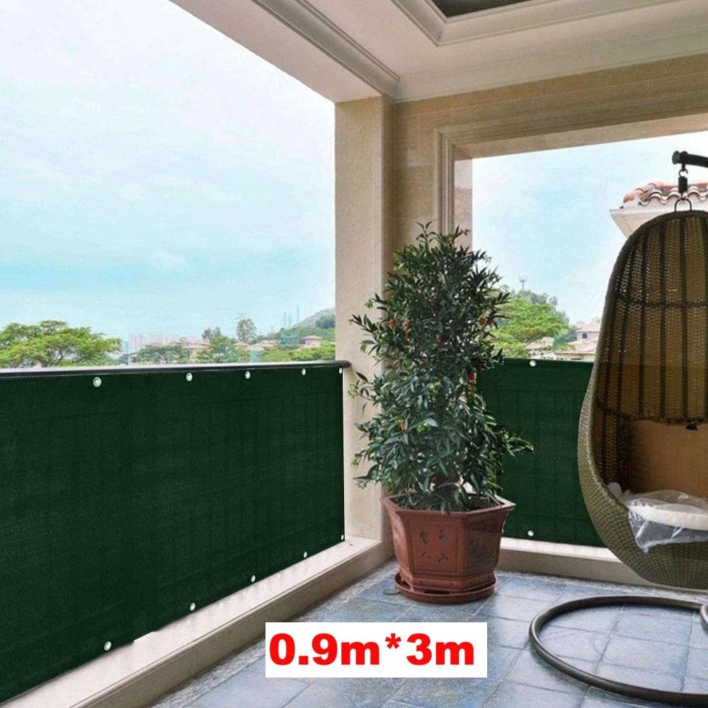 Pare-brise gris avec clôture, filet d'ombrage en maille, couverture pour mur, jardin, cour, arrière-