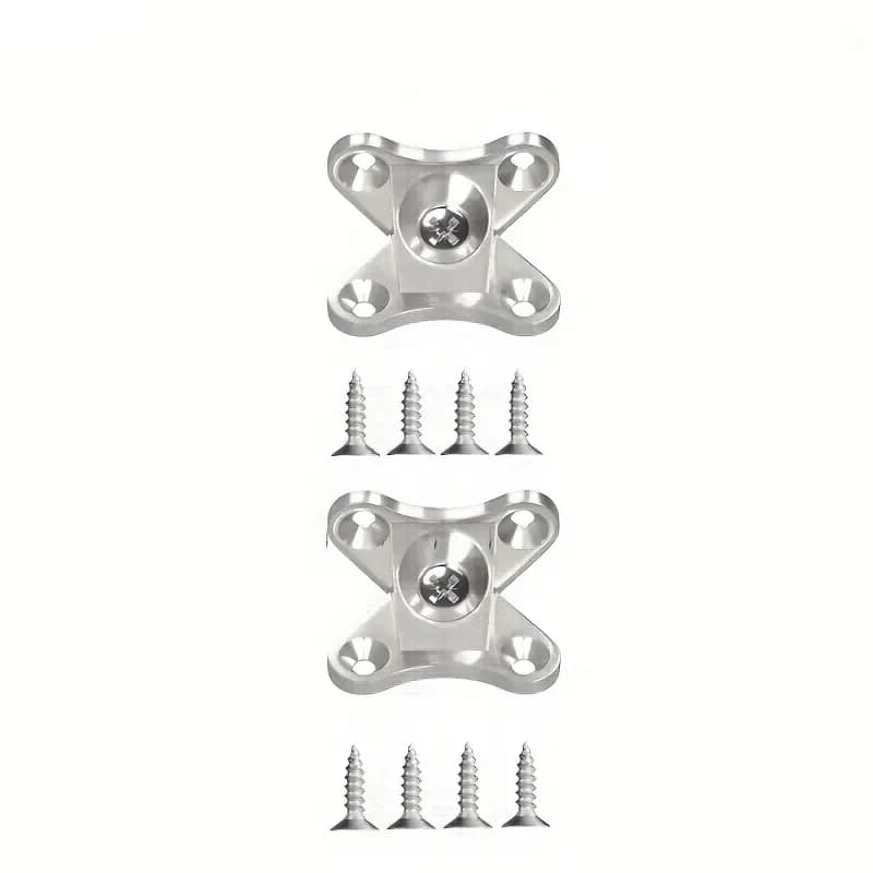 Support d'angle papillon en alliage de zinc, connecteur d'angle de planche, support d'angle amovible