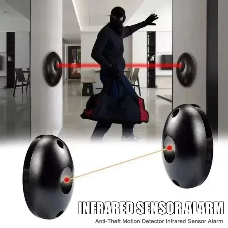 Capteur d'alarme pour porte de sécurité, détecteur de cellule photoélectrique à faisceau de sécurité