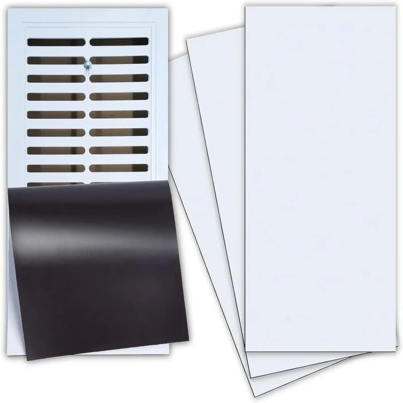 Couvercles de Ventilation magnétiques puissants pour panneaux d'air Standard au sol de la maison, 5.