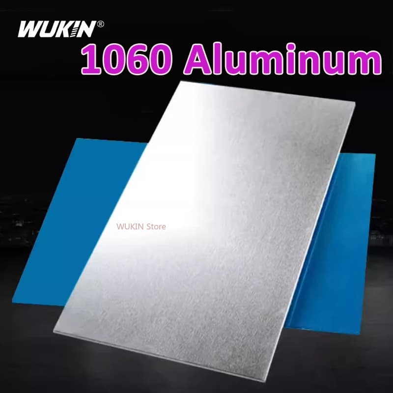 Plaque en aluminium pur 1060, 100 x 100 mm ~ 300 x 300 mm, épaisseur 1 mm ~ 8 mm, pour bricolage