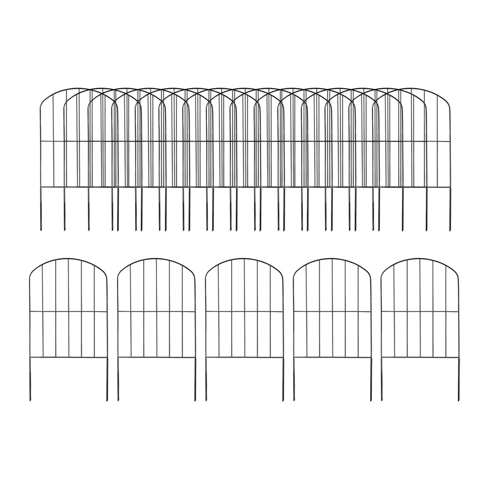 Panneaux de clôture de jardin, 20 pièces, pratiques, faciles à utiliser, résistants à l'usure, acces