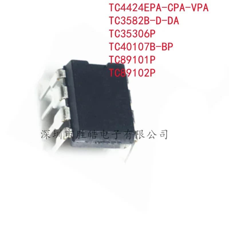 (5 pièces) nouveau TC4424EPA-CPA-VPA/TC3582B-D-DA/TC35306P/TC40107B-BP/TC89101P/TC89102P CPA VPA DIP