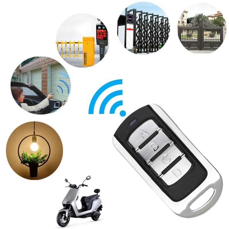 Télécommande électronique universelle pour porte de Garage