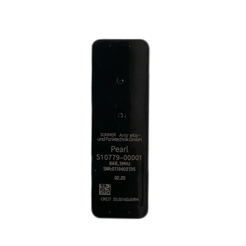 SOMMER télécommande porte de Garage PEARL