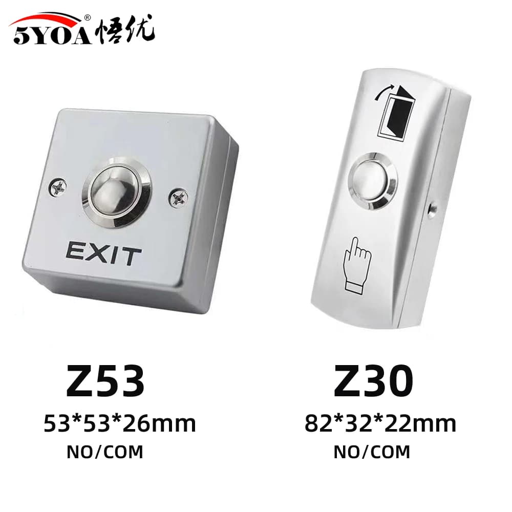 Bouton de déverrouillage de sortie de porte