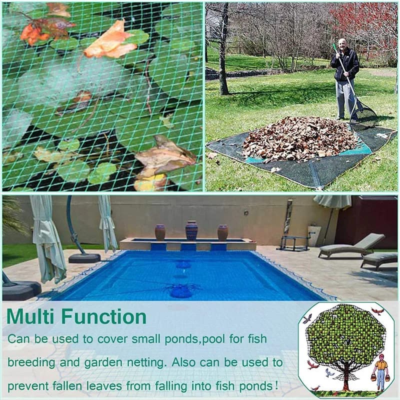 Filet de Protection anti-oiseaux vert