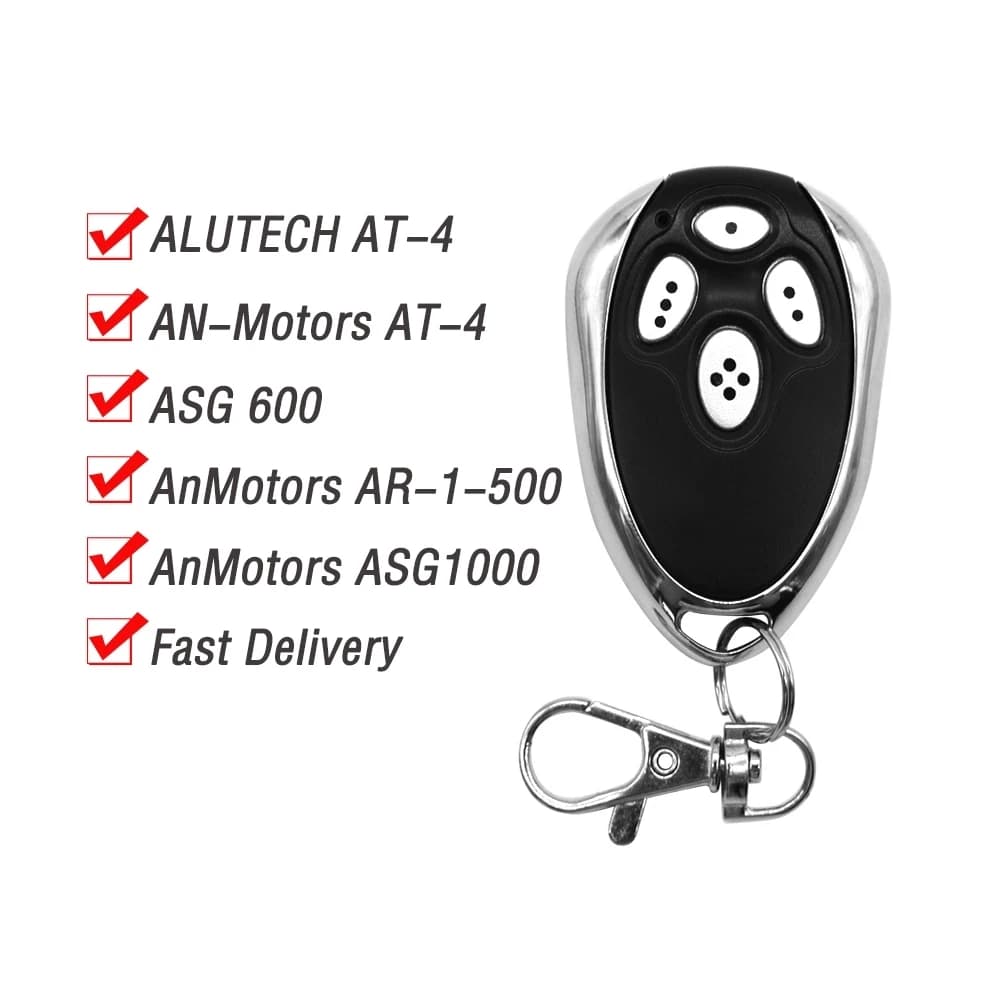 Porte-clés pour portail AT-4 An Motors ASGfemale Garage Gate Télécommande Alutech AT 4 AR-1-500 AN-Motors ASG1000 sunshine de Russie