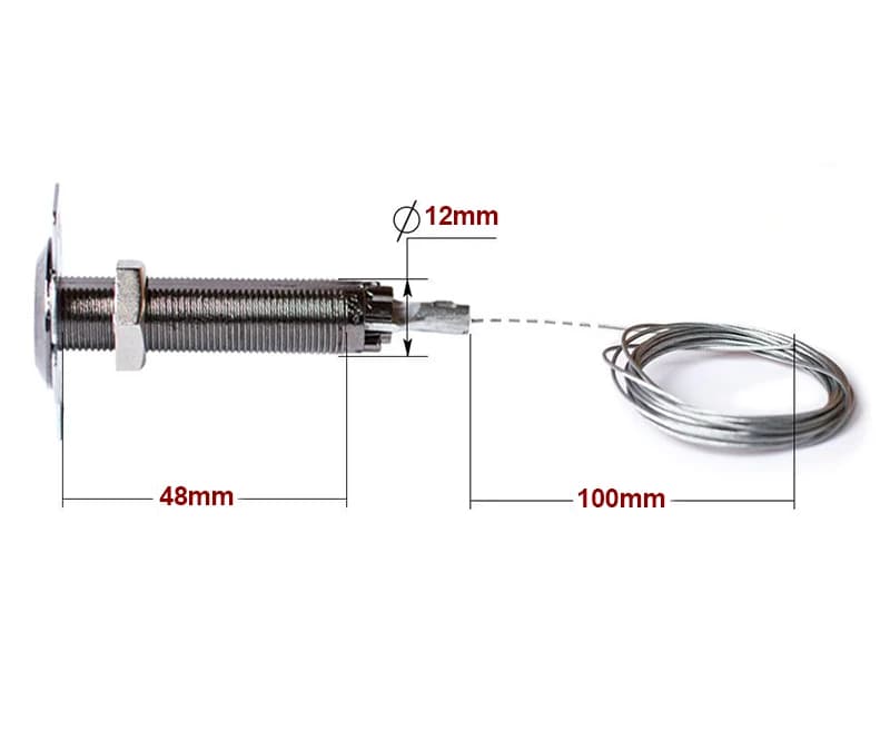 Ouvre-porte de garage Ouvre-porte d’urgence à clé de déconnexion