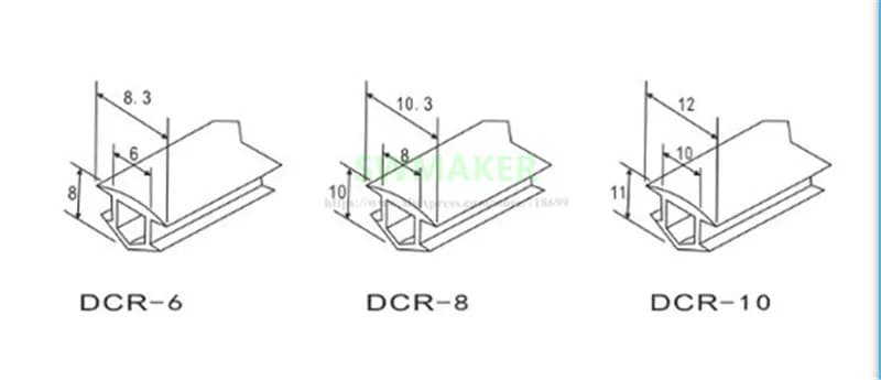 Joint plat de 10 mètres