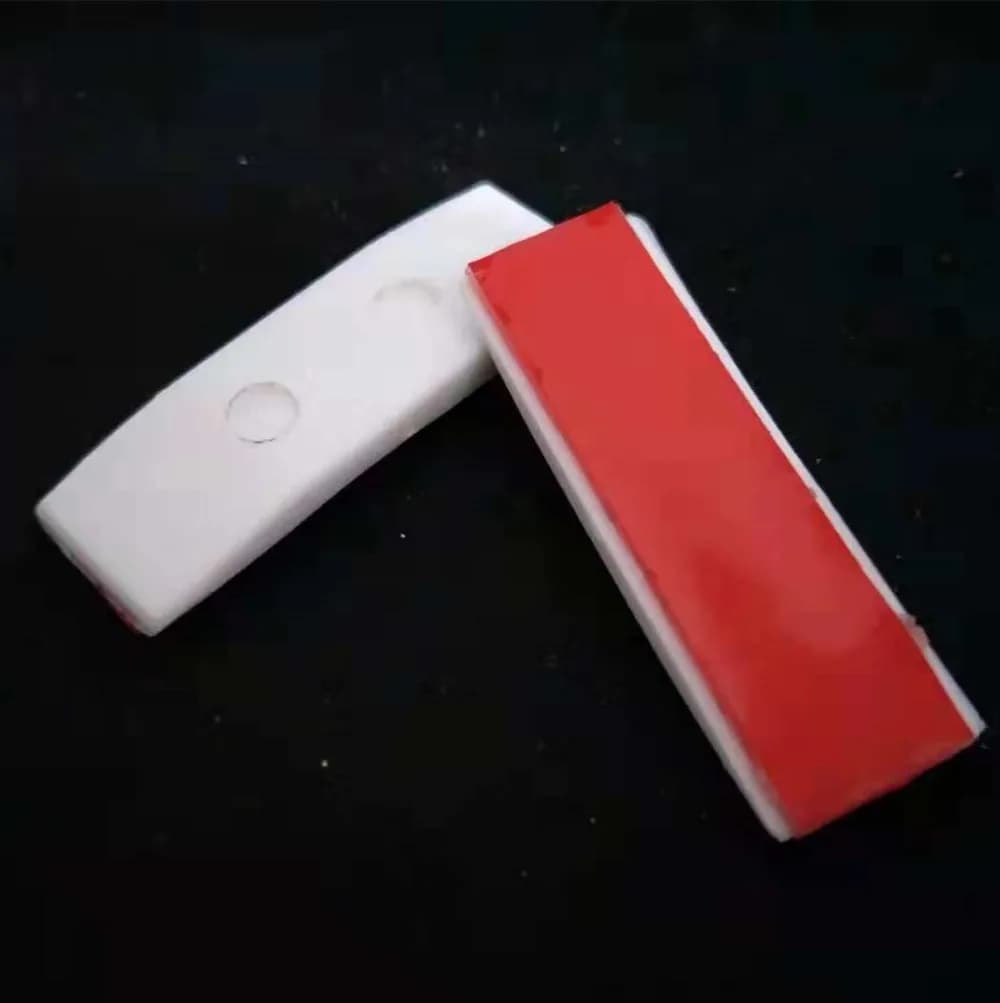Poignée de porte en caoutchouc blanc UPVC