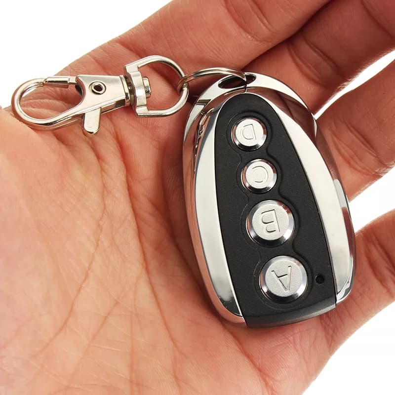 001 433 MHz Porte Télécommande Clonage Ouvre-porte De Garage 433.92MHz Rmeote Duplicateur De Contrôle EV1527 Porte-clés
