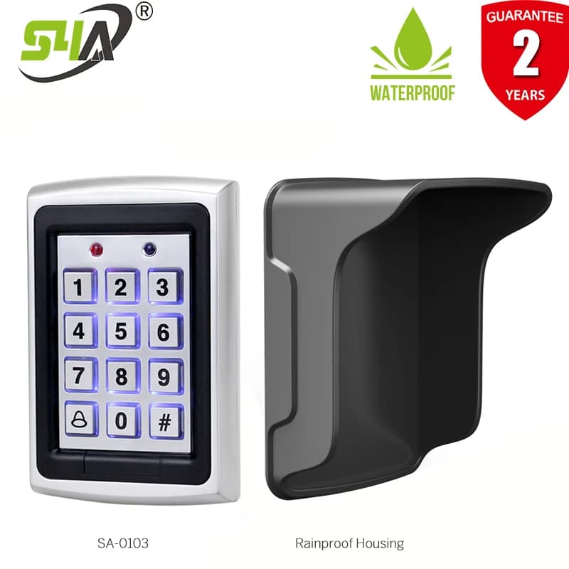 Clavier de contrôle d'accès en métal S4A RFID