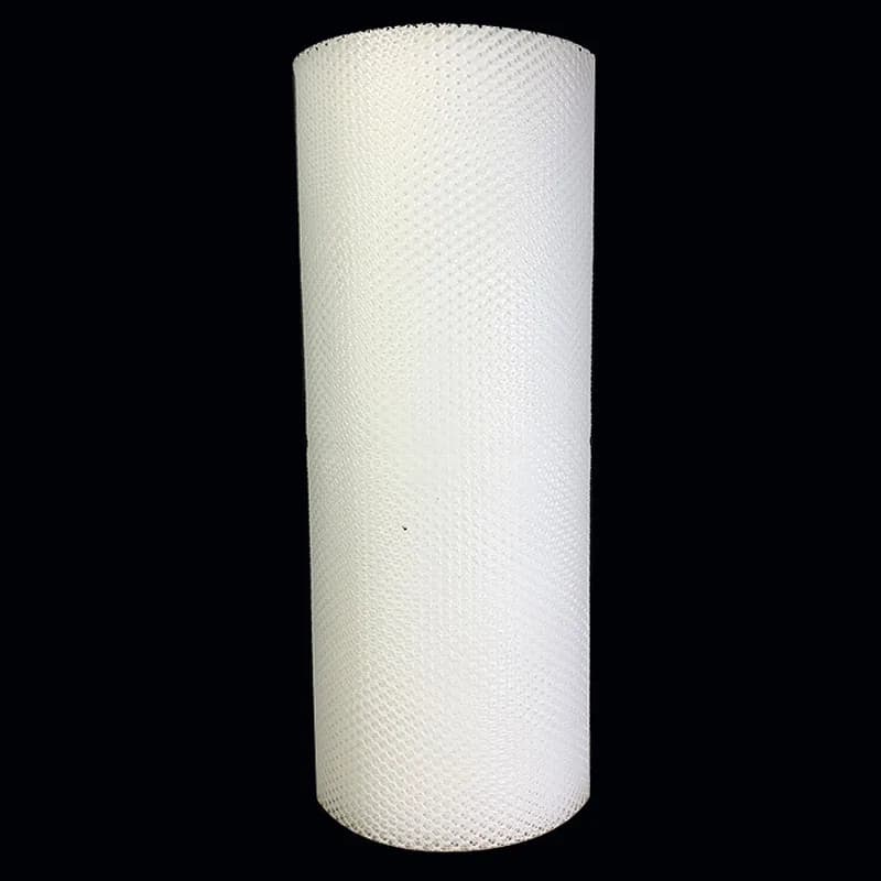 Garde-corps de balcon vert à petit trou