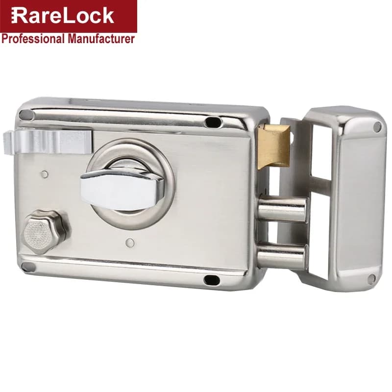 Serrure de porte à pêne dormant avec clés