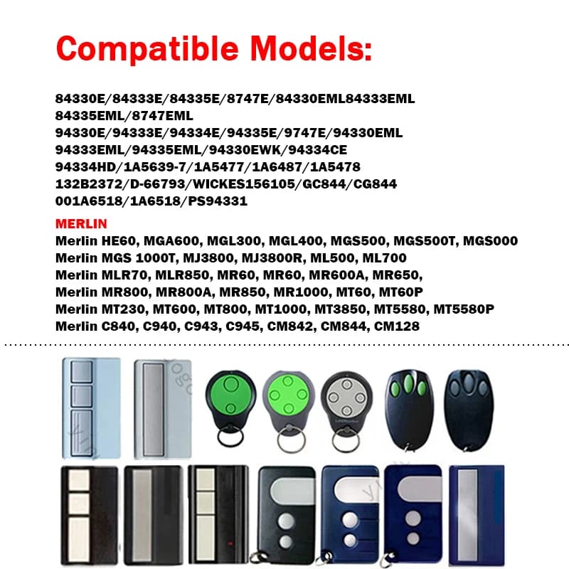 Télécommande de porte de garage LiftMaster 94335E 1A5639-7