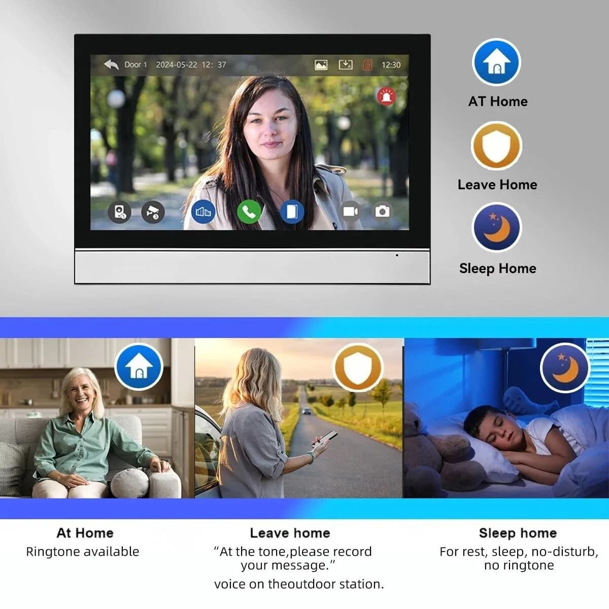 Interphone vidéo intelligent ANJIELO