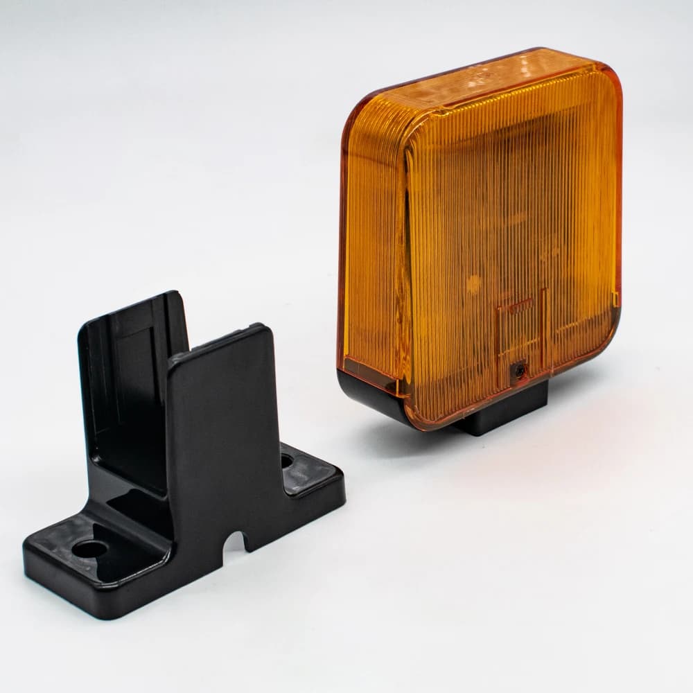 Feu de signalisation universel à LED clignotant – Lampe d'alarme 12V-265V pour portes de garage