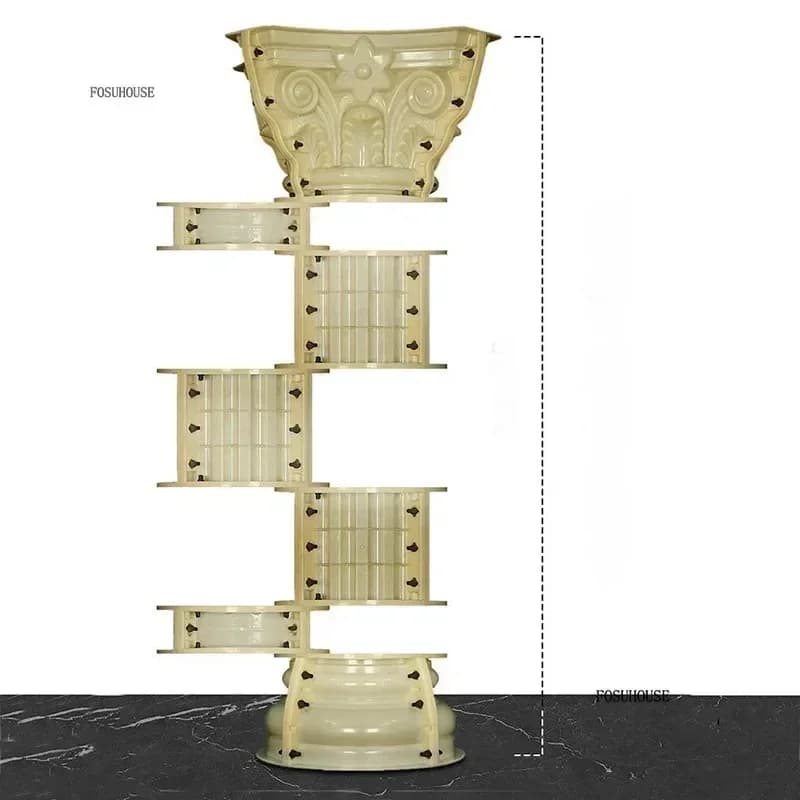 Moule de colonne romaine épaissi et durable pour accessoires de portail de villa italienne