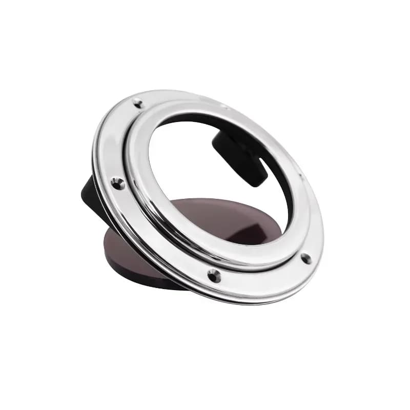 Hublot de bateau rond anti-éblouissement en acier inoxydable AISI 316 de 5 à 7 pouces, hublot marin en acrylique fumé de 8 mm pour cabine de yacht et VR