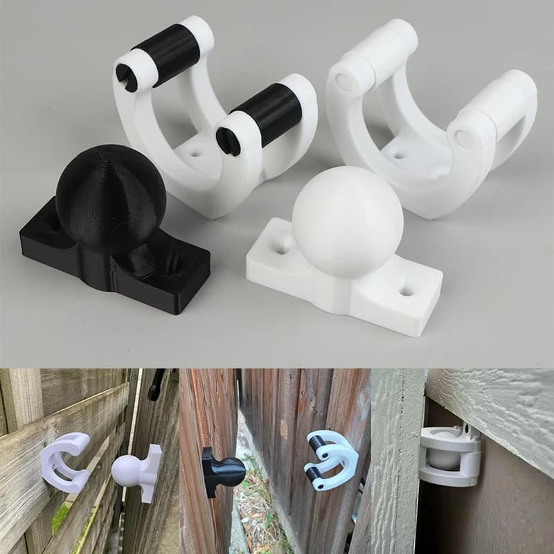 Loquet à bille pour portes et portails