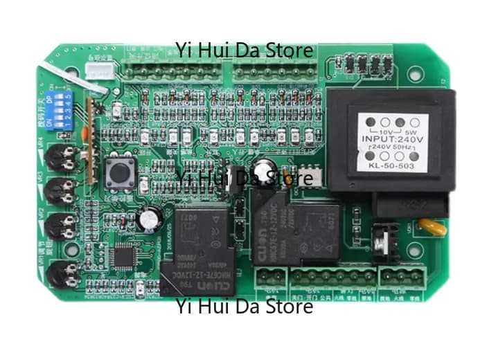Carte de commande de circuit imprimé (PCB) pour moteur d'ouvre-porte coulissante PY600acn avec interrupteur de fin de