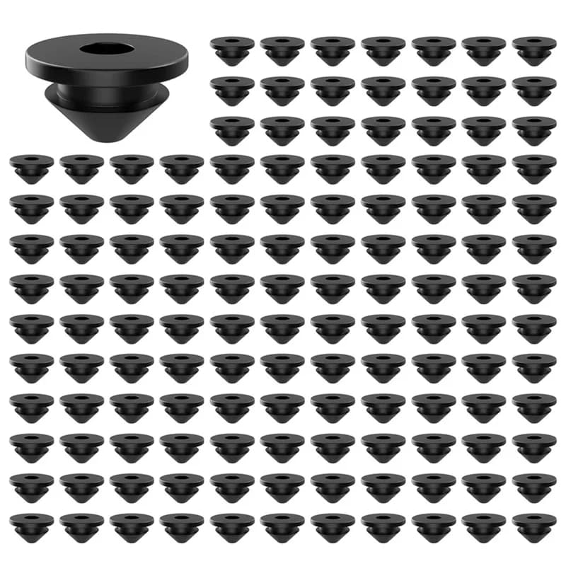 Oeillets en caoutchouc pour garde-corps de câble A02F-200PCS