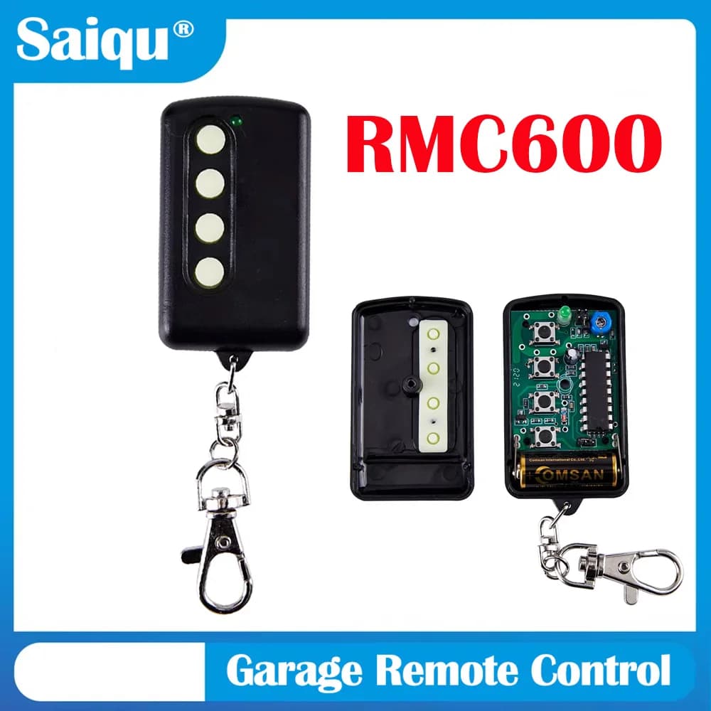REMOCON transmetteur de porte électrique 280 MHz-450 MHz télécommande universelle Compatible RMC-600 LRT-1