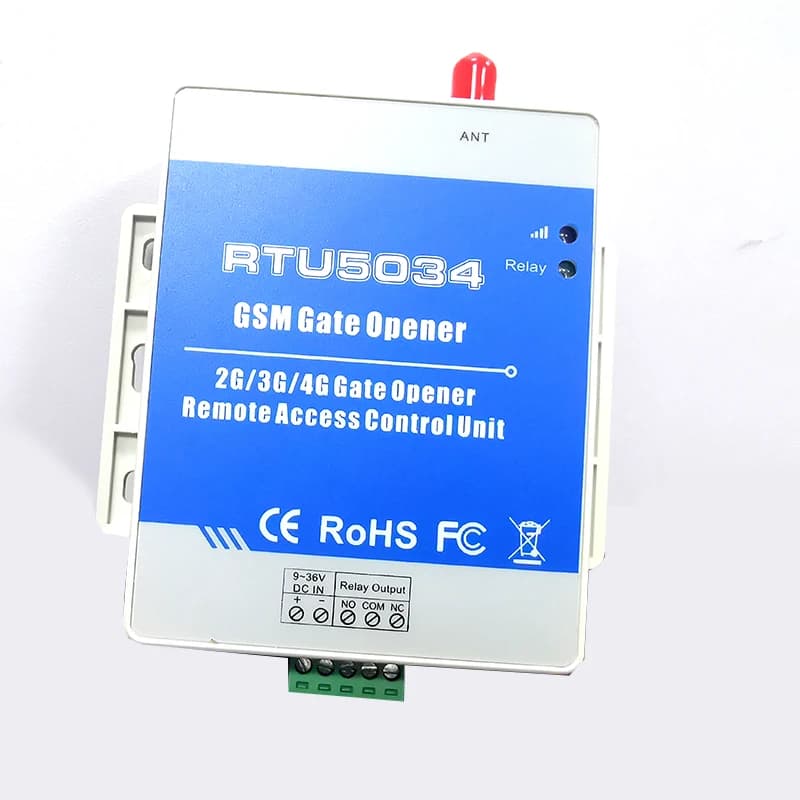 Ouvre-porte GSM 2G/4G RTU5034, interrupteur à distance GSM