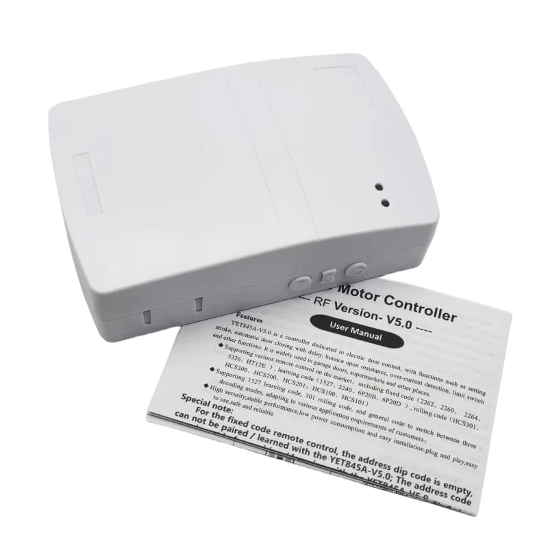 Panneau de commande 110V 220V pour porte de Garage à moteur