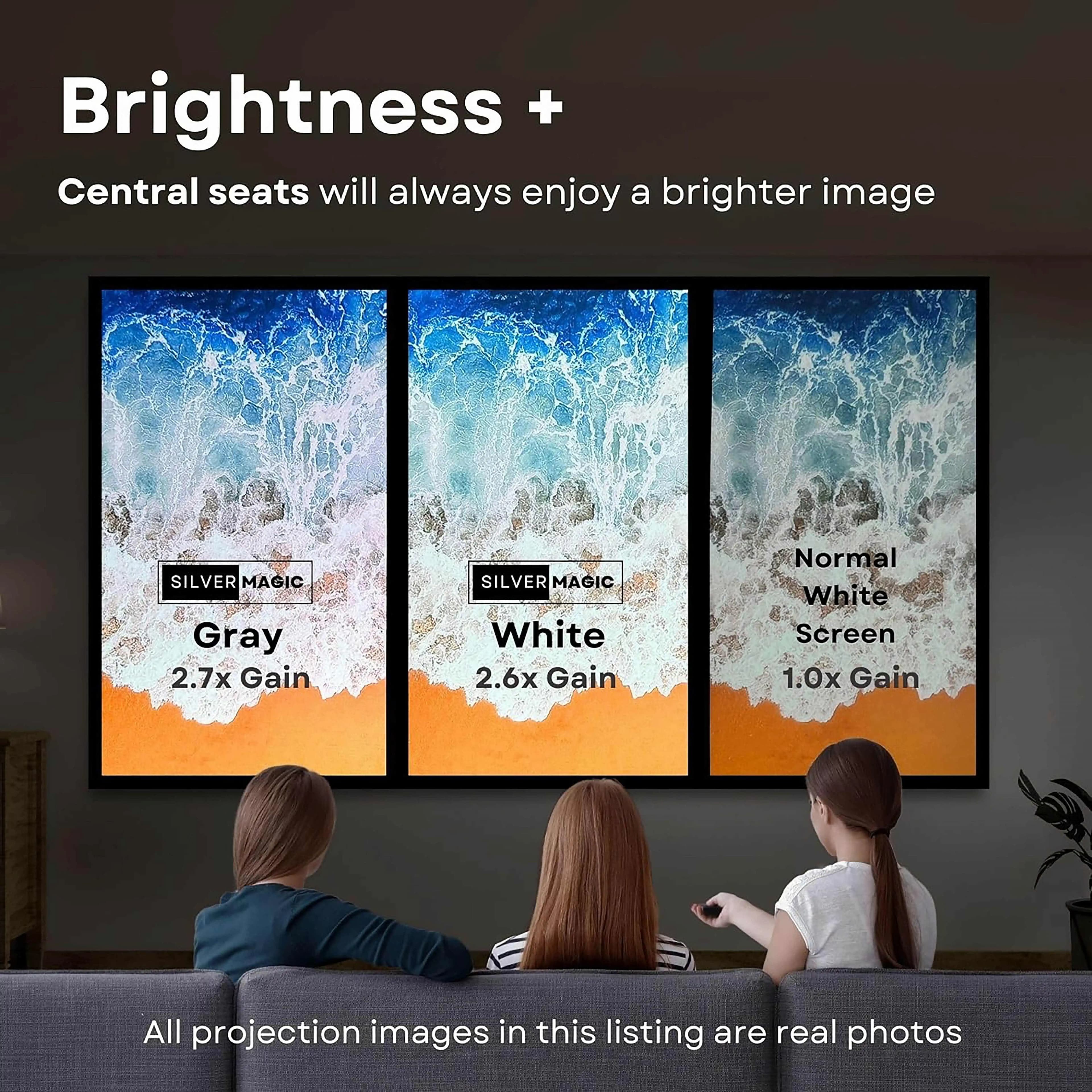 Écran de projecteur Portable 16:9, écrans de Projection pliables, cinéma maison, cinéma intérieur et extérieur, 4K HD 1080P, Anti-lumière plate