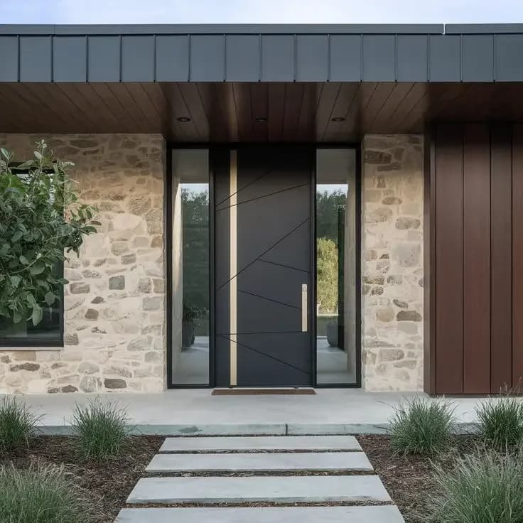 Portes principales de prix d'usine pour la sécurité de la maison